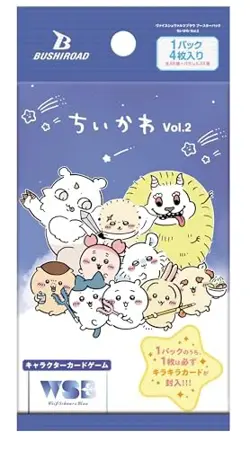 Weiss Schwarz Blau Booster Box 10pcs Chiikawa Vol.2 Japanese Trading Card Game - Image 2