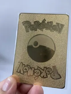 Charizard Vmax HP330 Gold Metal Pokemon Card-Collectible Gift Display luck~ - Image 5