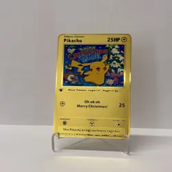 Gold Metal Pikachu 25HP Pokemon Card-Collectible Gift Display！luck~ - Image 3