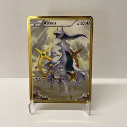 Gold Metal Arceus Pokemon Card-Collectible Gift Display！luck~ - Image 3
