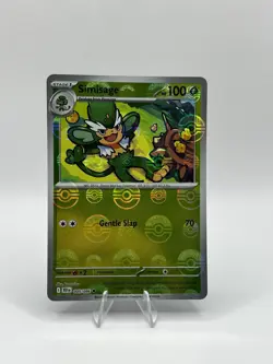 Simisage Master Ball Holo 005/086 Black Bolt 2025 Pokemon Card English - Image 1