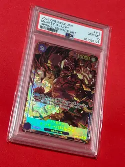 PSA10 ONE PIECE Monkey D. Luffy OP09-119 SEC Japanese card Anime From Japan - Image 1