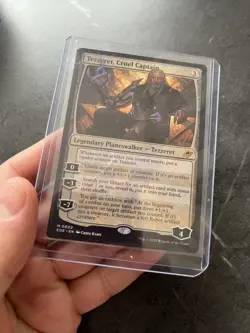 Magic: The Gathering Tezzeret Cruel Captain Mythic Card Edge Of Eternities - Image 3