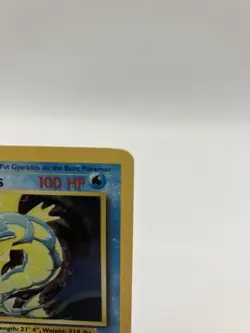 Gyarados 6/102 Holo Rare Base Set WOTC Pokemon Card TCG Vintage 1999 - Image 3