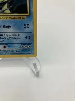 Gyarados 6/102 Holo Rare Base Set WOTC Pokemon Card TCG Vintage 1999 - Image 4