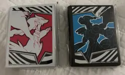 Pokemon Card Sleeves - Black Bolt + White Flare Lot - Sealed! - Image 1