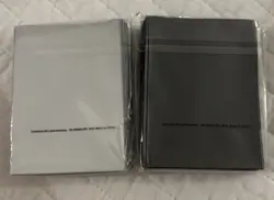 Pokemon Card Sleeves - Black Bolt + White Flare Lot - Sealed! - Image 2