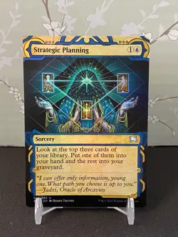 FOIL-MTG-Strategic Planning- Strixhaven: Mystical Archives NM - Image 1