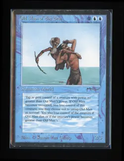 Old Man of the Sea - Arabian Nights - Played - MTG - Image 1