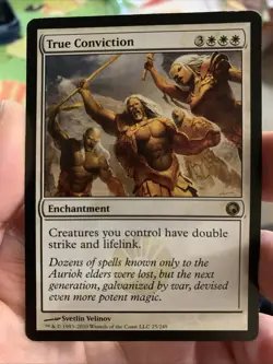 True Conviction ~ Scars of Mirrodin [ LP ] [ Magic MTG ] - Image 1