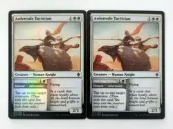 Magic The Gathering MTG: 2x Ardenvale Tactician - Creature Foil (ELD) Common 005 - Image 1