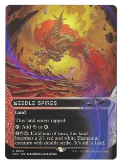 Needle Spires 30 Borderless Edge of Eternities: SS MTG Magic Rare - Image 1