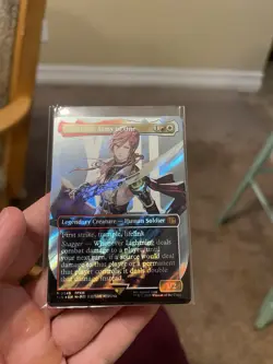 Lightning Army Of One Borderless Surge Foil - MTG - Magic - New- Final Fantasy - Image 4