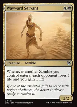 Wayward Servant - Commander: Aetherdrift DRC- MTG - NM - Magic - 121 - Image 1
