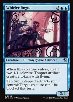 Whirler Rogue - Commander: Aetherdrift DRC- MTG - NM - Magic - 85 - Image 1