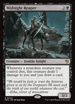 Midnight Reaper - Commander: Aetherdrift DRC- MTG - NM - Magic - 44 - Image 1
