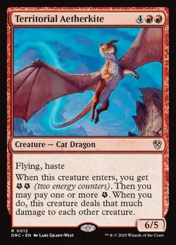 Territorial Aetherkite - Commander: Aetherdrift DRC- MTG - NM - Magic - 12 - Image 1