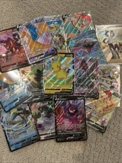 Pokemon TCG Pikachu Charizard And More V, V Star Full Art Trainers - Image 1