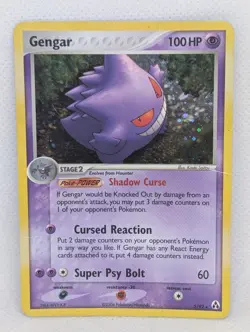 Gengar 5/92 Legend Maker Holo Ultra Rare Pokemon TCG Nintendo HP - Image 1
