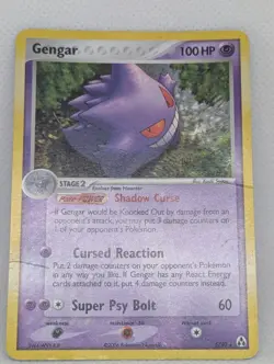 Gengar 5/92 Legend Maker Holo Ultra Rare Pokemon TCG Nintendo HP - Image 3