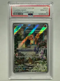2023 Pokemon-Charmander #044 SV: Scarlet & Violet Promo Cards Holo GEM MT 10 - Image 1