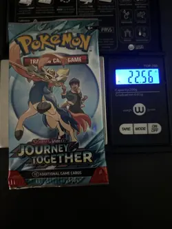 Heavy! Over 22.56 Gram Pokemon Journey Together Booster Pack Sealed - Image 1