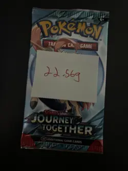 Heavy! Over 22.56 Gram Pokemon Journey Together Booster Pack Sealed - Image 4