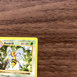 Beedrill 17/102 Base Set Shadowless Unlimited Rare LP-NM 1999 Pokemon TCG - Image 5