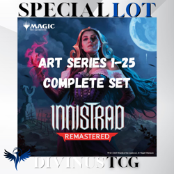 MTG - Innistrad Remastered INR Complete Art Series 1-25 NM [No Signature/Stamp] - Image 1