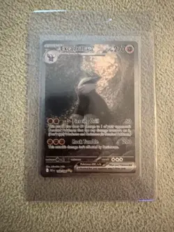 Excadrill EX SIR 168/086 BLK EN Black Bolt Pokemon English MINT/NM Fast Shipping - Image 1