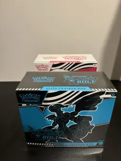 SET OF 2 Pokemon TCG Scarlet Violet Black Bolt White Flare Elite Trainer Box ETB - Image 2