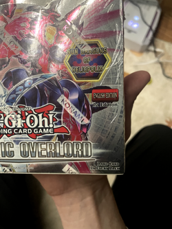Yugioh Galactic Overlord 1st Edition Booster Box Factory Sealed English - Image 2