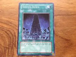 Yugioh System Down CRV-EN041 (Rare 1st Edition). Free UK Postage - Image 2