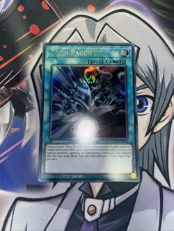 YUGIOH TOON PAGE-FLIP ULTRA RARE 1ST EDITION LP TOCH-EN004 - Image 1