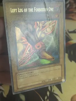 Yugioh: Left Leg Of The Forbidden One - LOB-121 - Ultra Rare - 1st Edition HP - Image 4