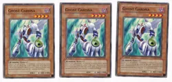 3X Ghost Gardna DP08-EN006 Yugioh! Yu-Gi-Oh! 3 X3 Playset 1st Edition - Image 1