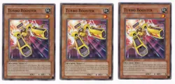 Yugioh Turbo Booster DP08-EN003 1st Edition Common NM X3 - Image 1