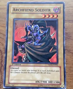 YuGiOh Archfiend Soldier - YSDS-EN005 - Common - 1st Edition Free Postage - Image 1