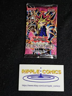 Yugioh Magician's Force Unlimited Booster Pack Factory Sealed English - Image 1