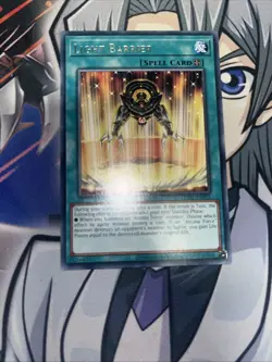 Light Barrier LODT-EN051 Rare Unlimited (25th) Edition Yugioh Card Near Mint - Image 1