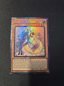 Fairy Tail - Luna RA01-EN009 Yugioh 1st Edition Prismatic Collector’s Rare - Image 1