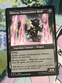 MTG Zenos yae Galvus Final Fantasy Regular Rare NM - Image 2
