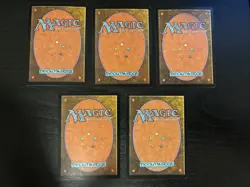 5x Card Mixed Lot Of Signed Magic The Gathering Un Cards - Image 2