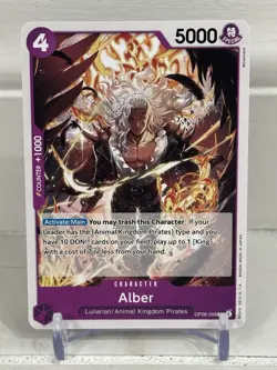 One Piece Card Game Alber OP08-059 Uncommon NM - Image 1