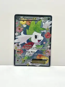 2013 Pokemon Card Shaymin EX RC21/RC25 Legendary Treasures Radiant Collection HP - Image 1