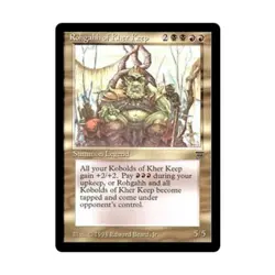 WOTC MtG Legends Rohgahh of Kher Keep (R) VG - Image 1