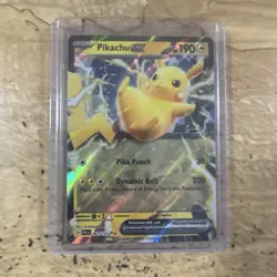 POKEMON TCG: PIKACHU EX 063/193 PALDEA EVOLVED DOUBLE RARE CARD NM - Image 1