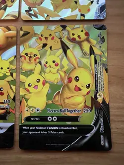 Pokemon Pikachu V-Union 4 card set Black Star Promo card SWSH139 140 141 142 NM - Image 5