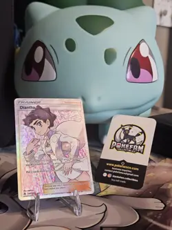 Diantha (Full Art) 130/131 SM-Forbidden Light Holo Card Pokemon NM - Image 4
