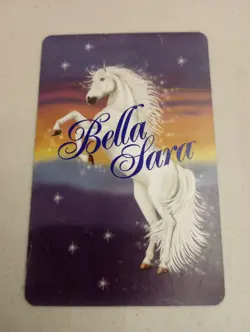 Bella Sara Moonfairies Flipper 9/55 Husband Of Ondine Common Horse Trading Card - Image 2